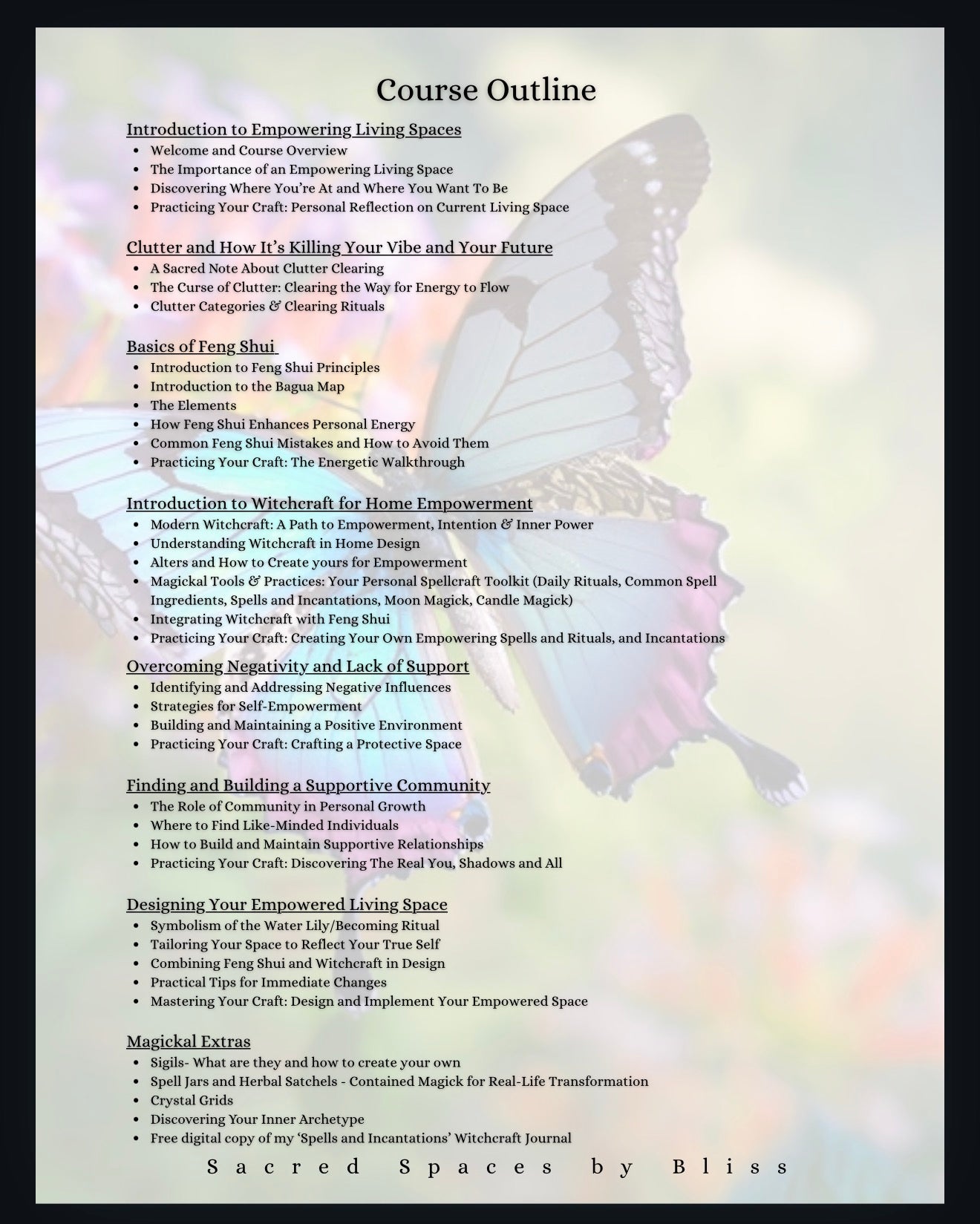 Enchanted Interiors for Inspired Living (Full Course PDF)