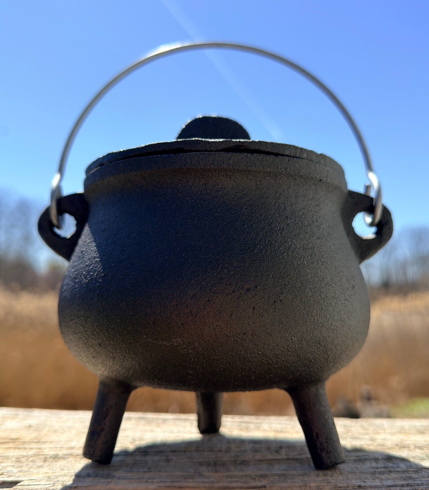 6” Cast Iron Ritual Cauldron | Spellwork, Burning & Sacred Space