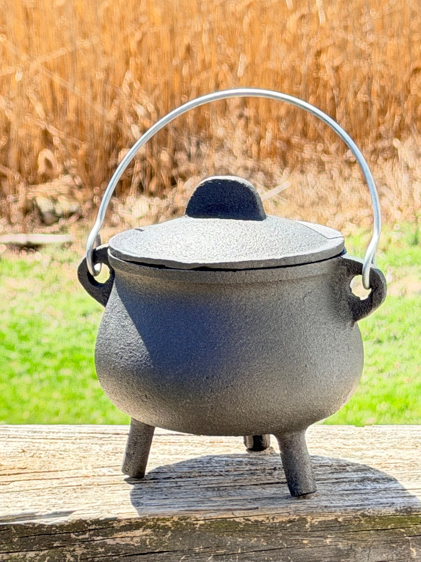 6” Cast Iron Ritual Cauldron | Spellwork, Burning & Sacred Space